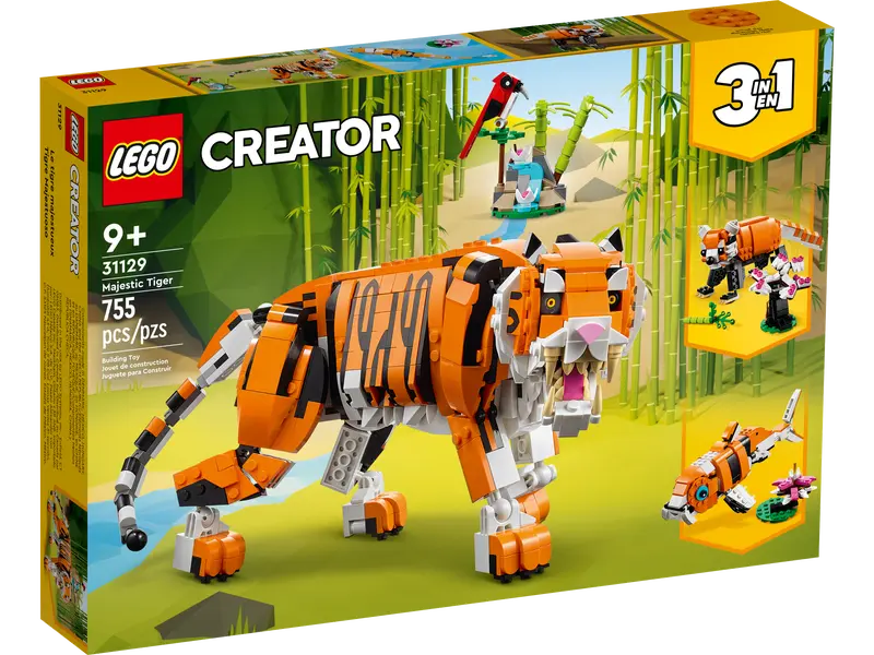 LEGO Creator 3-in-1 Majestic Tiger (31129)