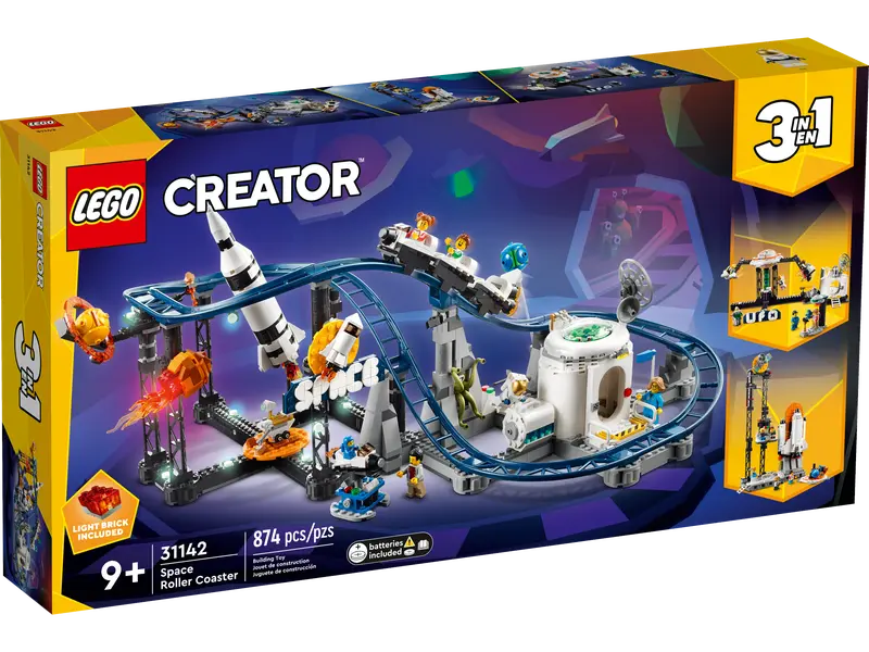 LEGO Creator 3-in-1 Space Roller Coaster (31142)
