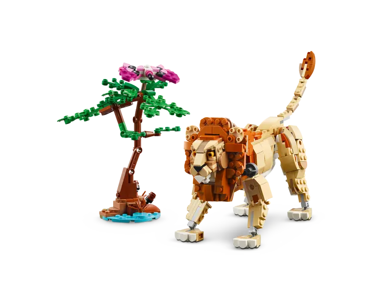 LEGO Creator 3-in-1 Wild Safari Animals (31150)