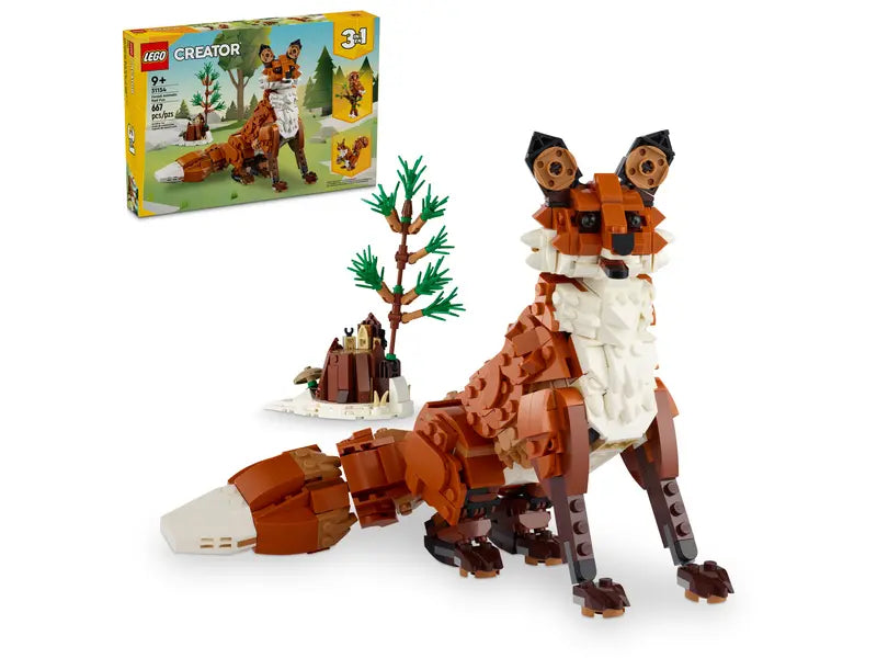 LEGO Creator 3-in-1 Forest Animals Red Fox (31154)