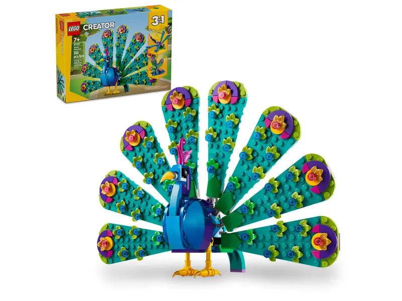 LEGO Creator 3-in-1 Exotic Peacock (31157)