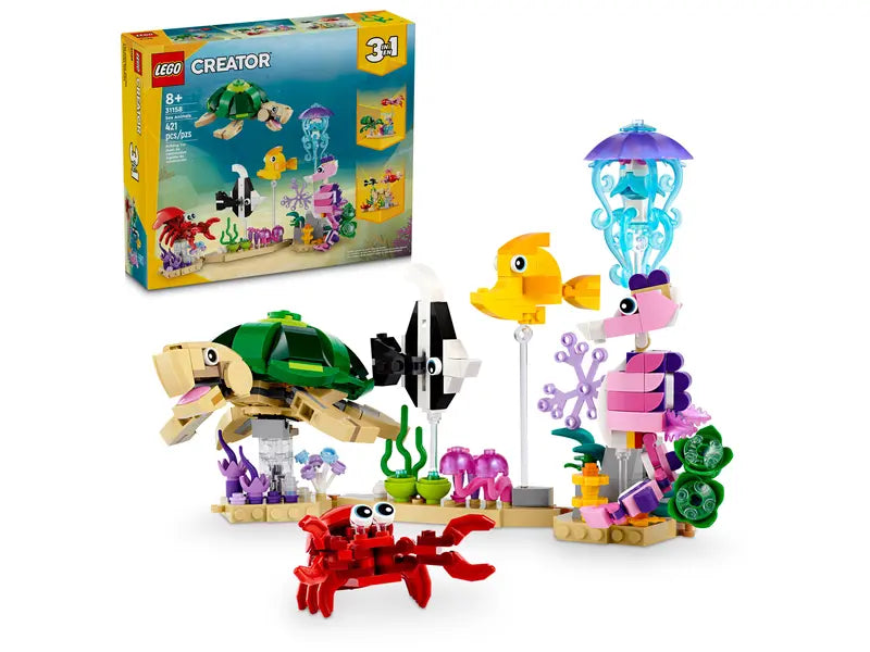 LEGO Creator 3-in-1 Sea Creatures (31158)