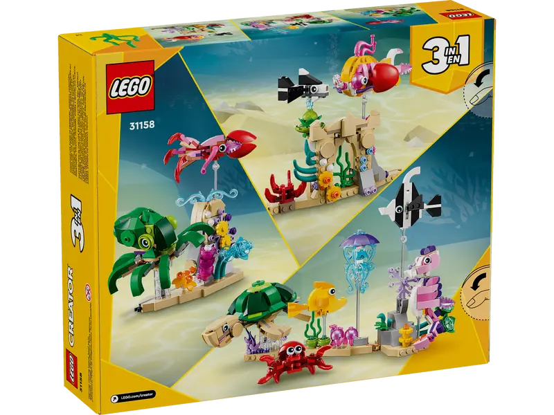 LEGO Creator 3-in-1 Sea Creatures (31158)