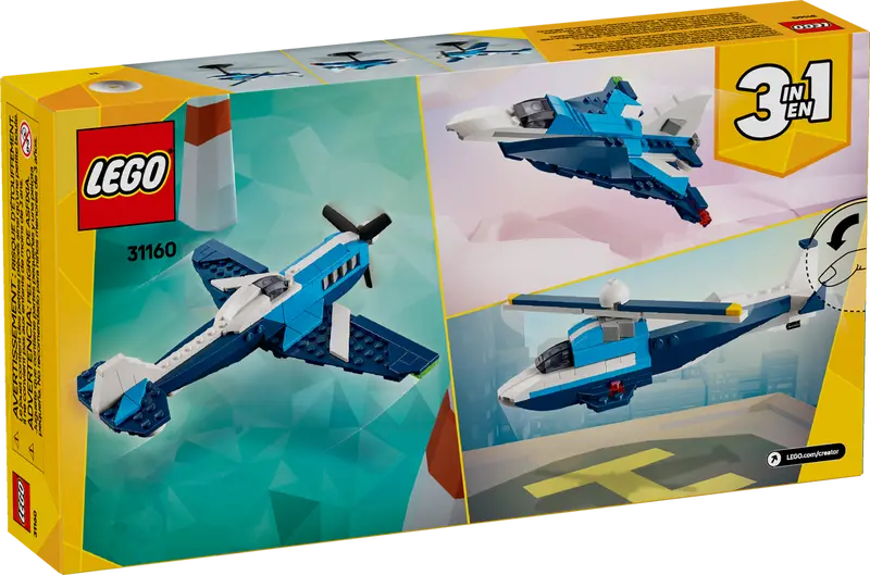LEGO Creator 3-in-1 Race Plane (31160)