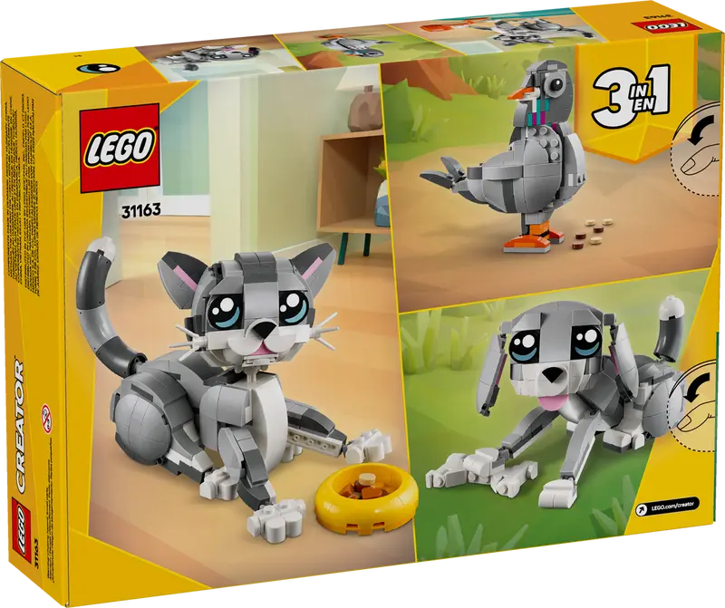 LEGO Creator Playful Cat 3-in-1 (31163)