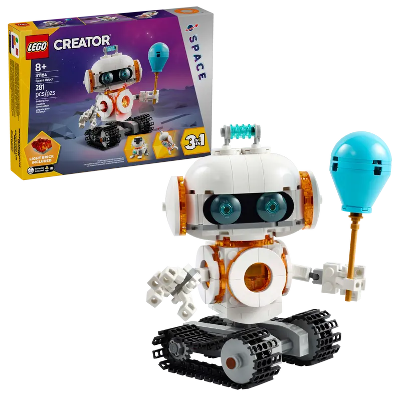 LEGO Creator 3-in-1 Space Robot (31164)