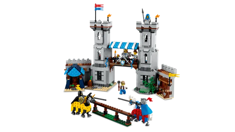 LEGO Creator 3in1 Medieval Castle and Knights on Horses (31168)