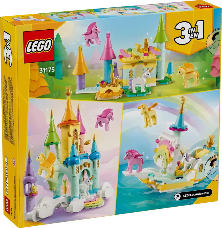 LEGO Creator 3-in-1 Castle with Unicorns (31175)