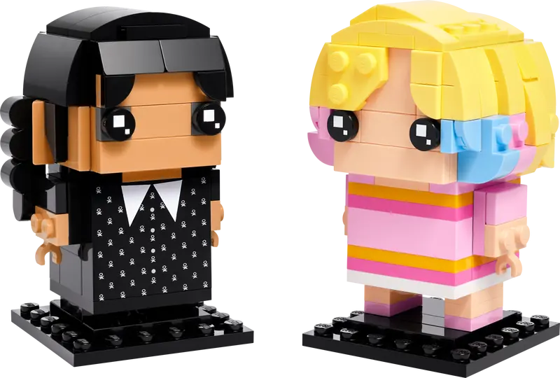 LEGO BrickHeadz Wednesday & Enid