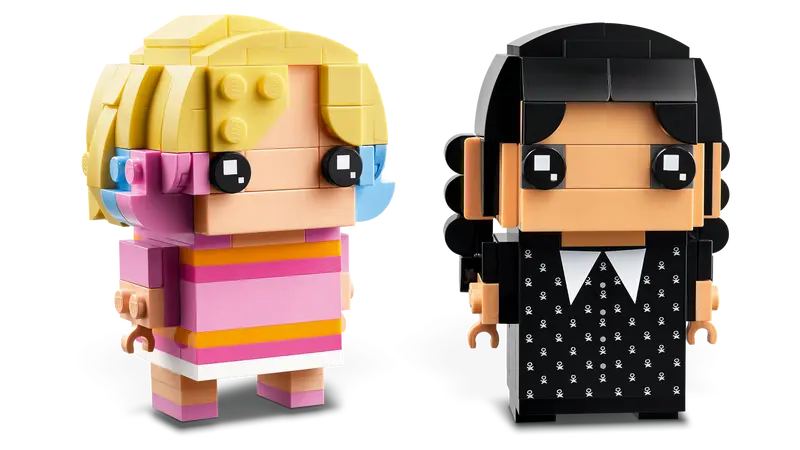 LEGO BrickHeadz Wednesday & Enid