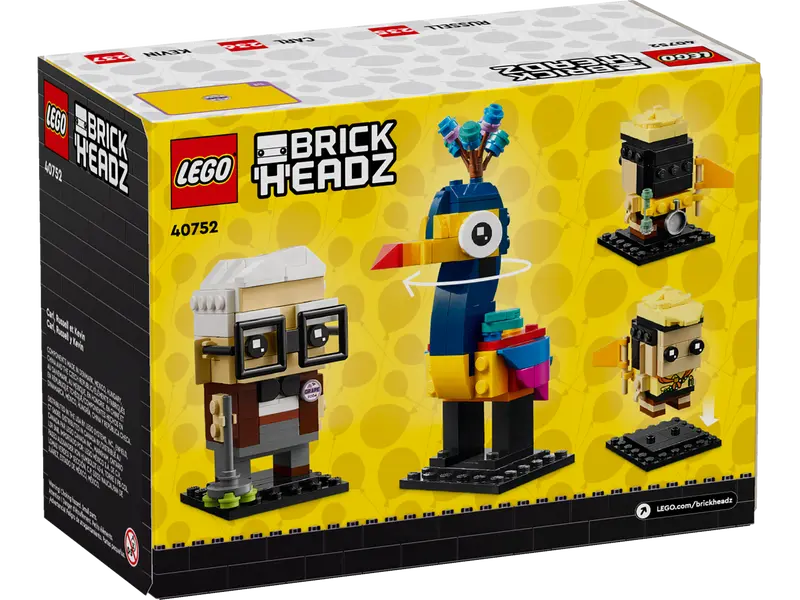 LEGO BrickHeadz  Disney and Pixar Carl, Russell & Kevin (40752)