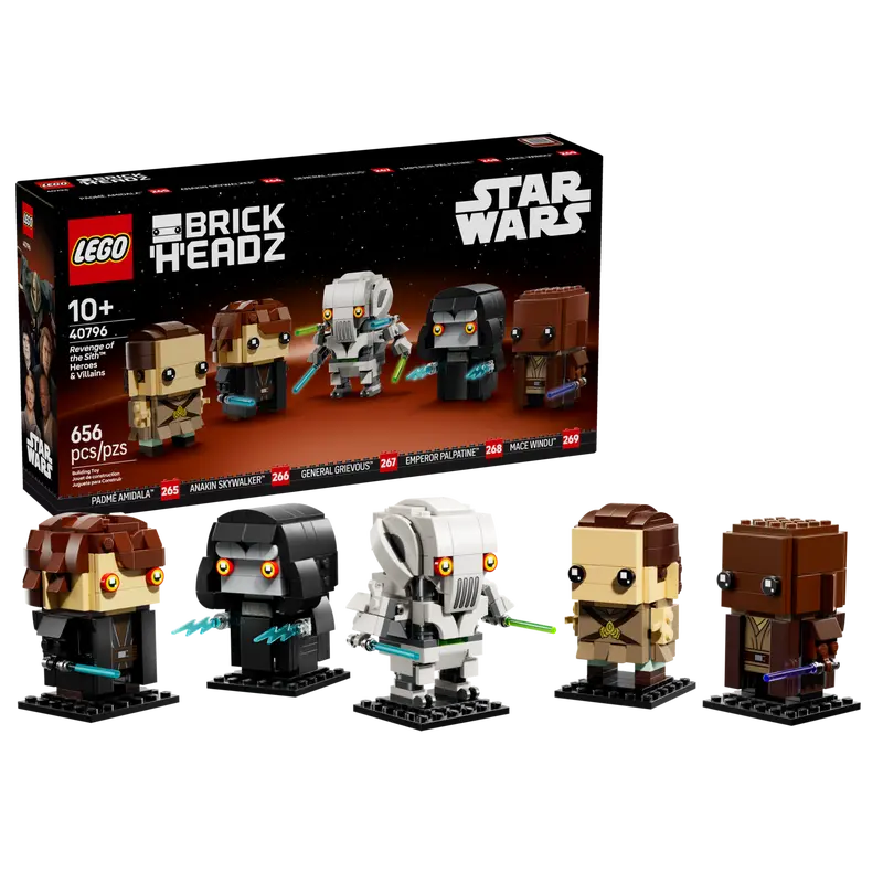 LEGO BrickHeadz Star Wars Revenge of the Sith 20th Anniversary Set (40796)