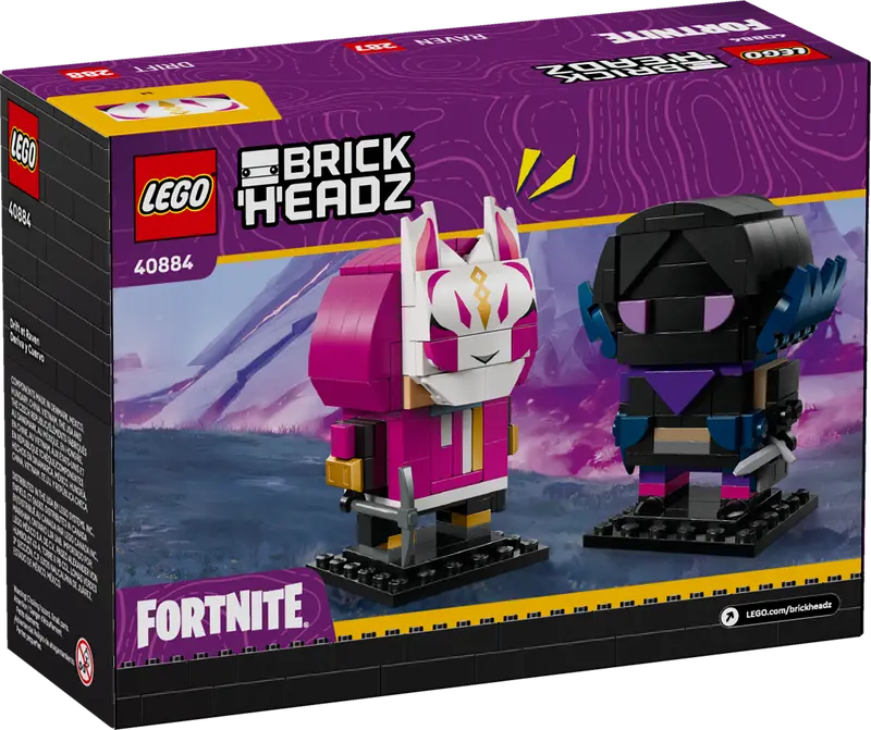 LEGO BrickHeadz Drift and Raven (40884)