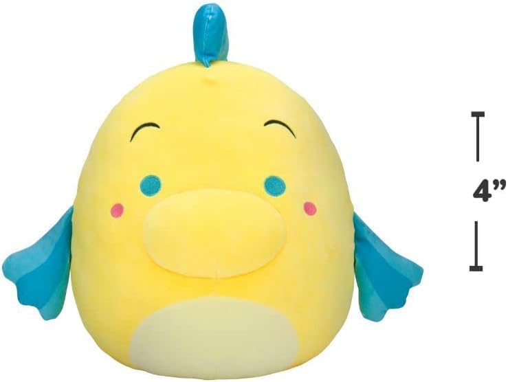 Squishmallows Disney Ariel and Flounder 2-Pack