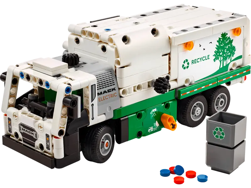 LEGO Technic Mack LR Electric Garbage Truck (42167)