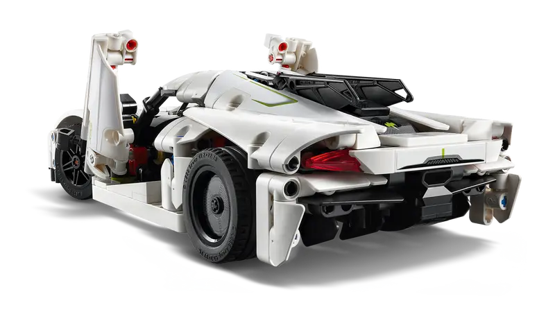 LEGO Technic White Hypercar – Koenigsegg Jesko Absolut (42184)