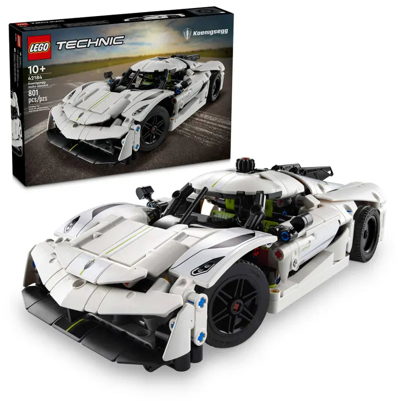 LEGO Technic White Hypercar – Koenigsegg Jesko Absolut (42184)