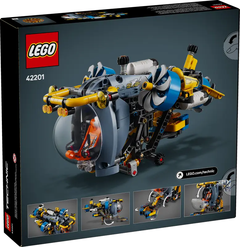 LEGO Technic Deep-Sea Explorer Submarine (42201)