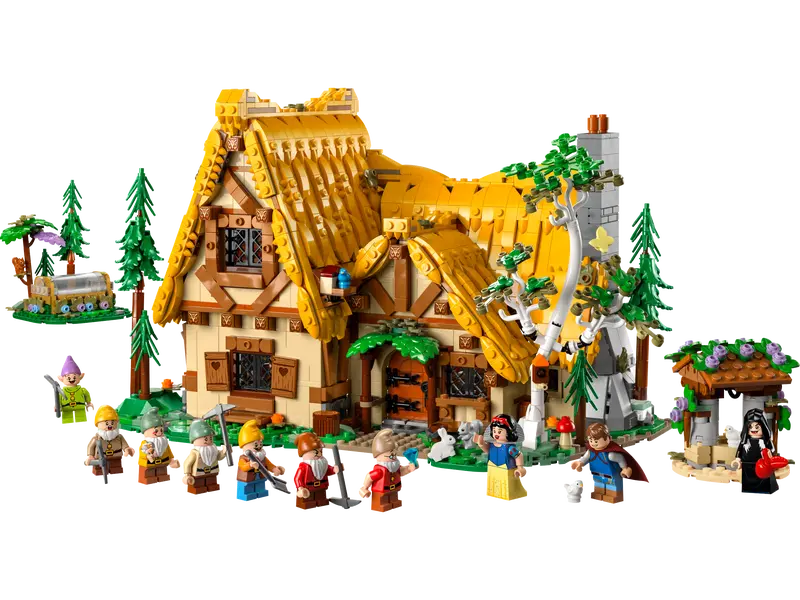 LEGO  Disney Snow White and the Seven Dwarfs’ Cottage (43242)