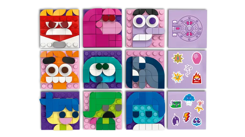 LEGO Disney Inside Out 2 Mood Cubes (43248)