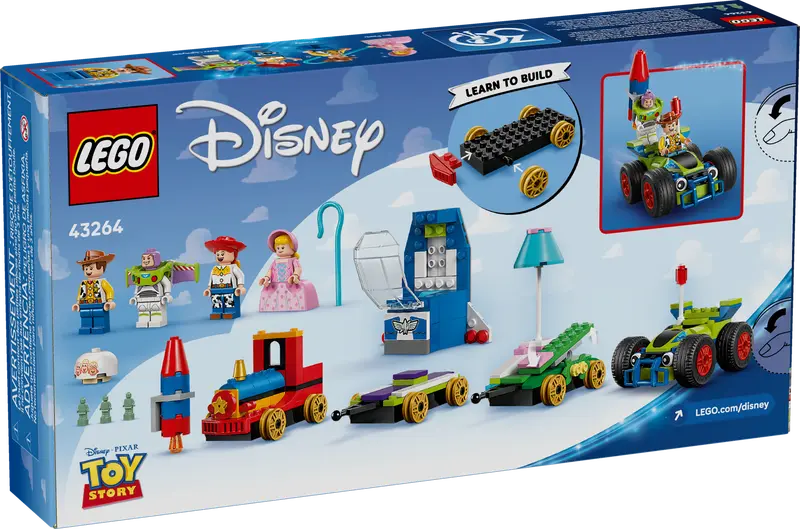 LEGO Disney Toy Story Celebration Train and Car (43264)