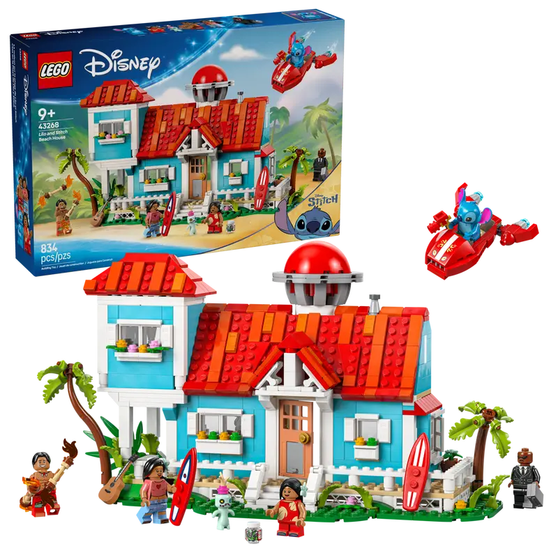 LEGO  Disney Lilo & Stitch Beach House (43268)