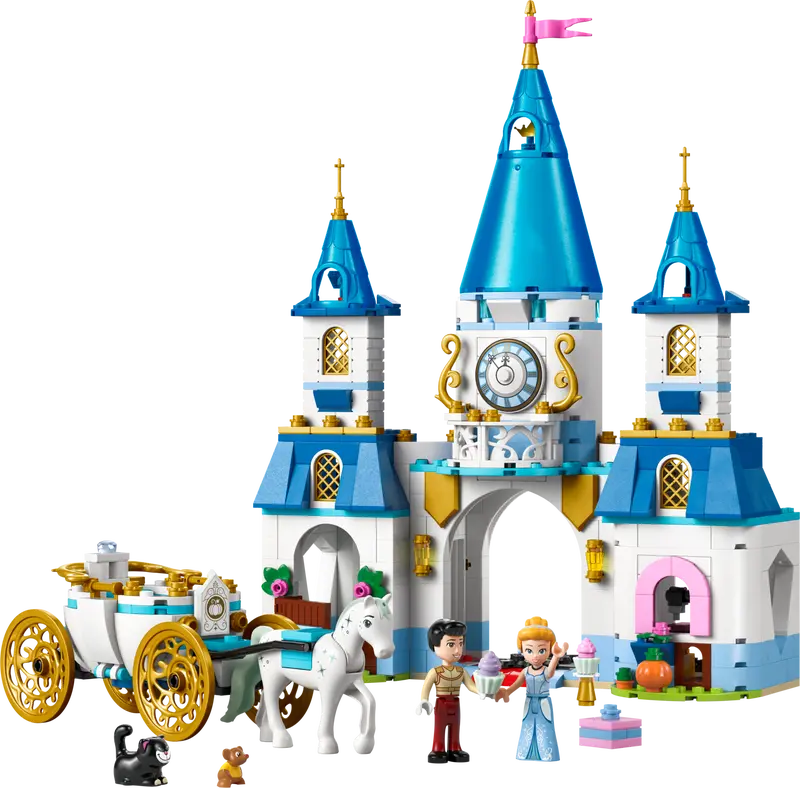 LEGO Disney Cinderella’s Castle and Horse Carriage (43275)