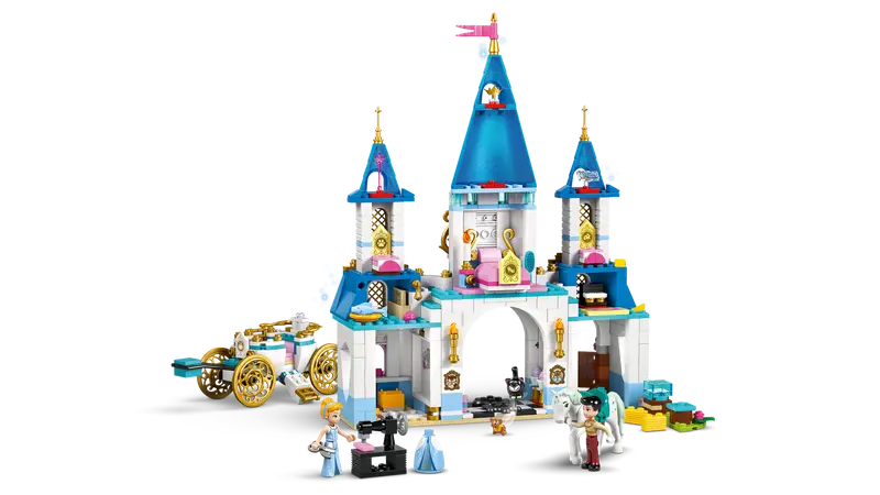 LEGO Disney Cinderella’s Castle and Horse Carriage (43275)