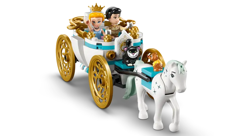 LEGO Disney Cinderella’s Castle and Horse Carriage (43275)