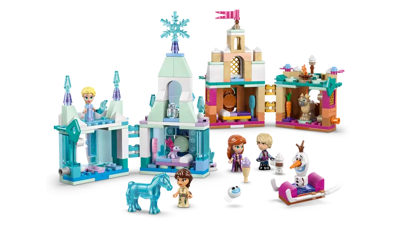 LEGO  Disney Frozen Mini Arendelle Castle and Elsa’s Ice Palace (43278)