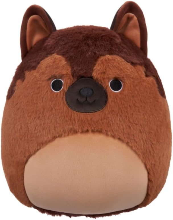 Squishmallows Fuzz-A-Mallows Mario The German Shepherd