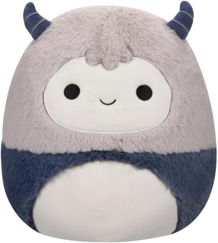 Squishmallows Fuzz-A-Mallows  Horace The Blue and Gray Yeti
