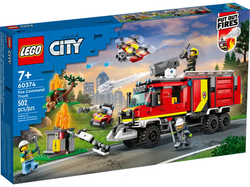 LEGO City Fire Rescue Truck (60374)