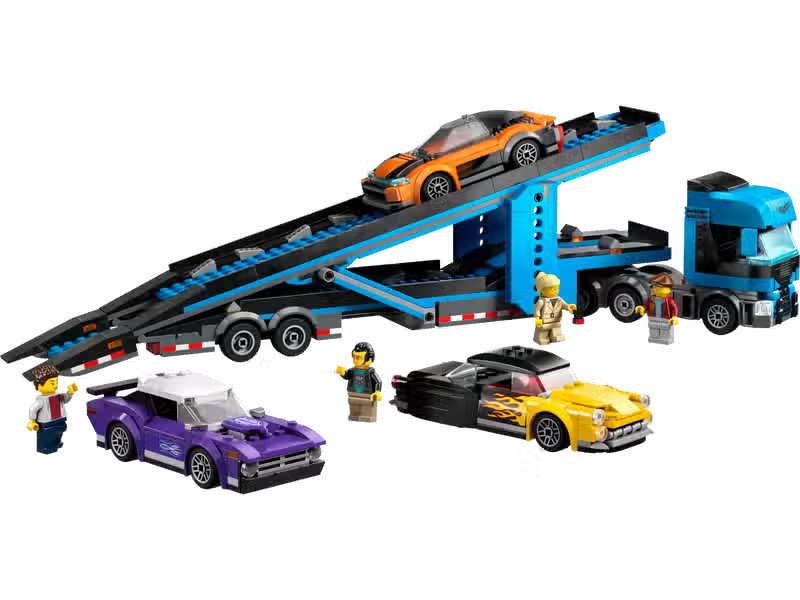 LEGO City Car Transporter Truck and Sports Cars (60408)
