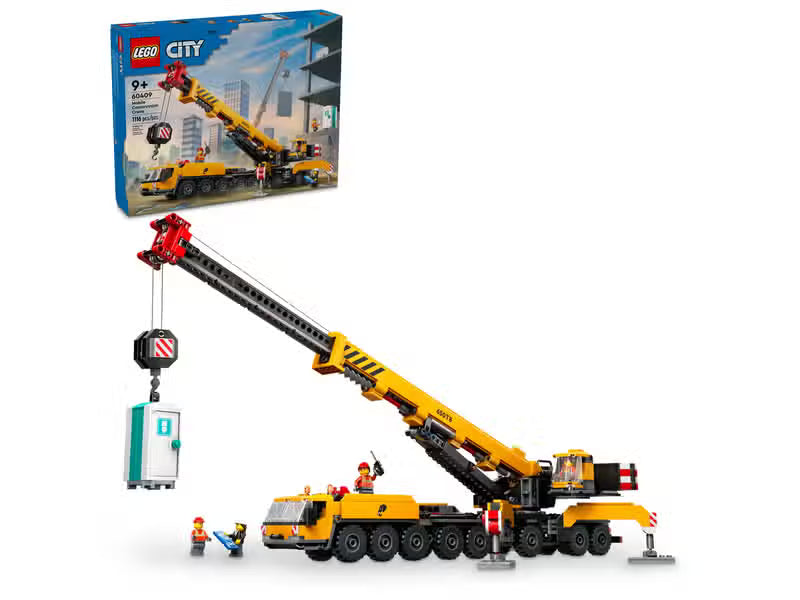 LEGO City Yellow Mobile Construction Crane (60409)