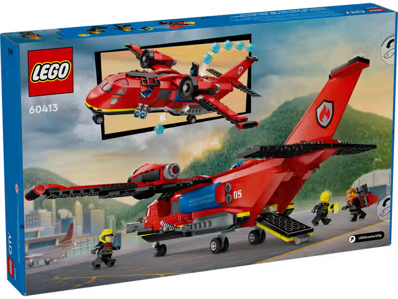 LEGO City Fire Rescue Plane (60413)