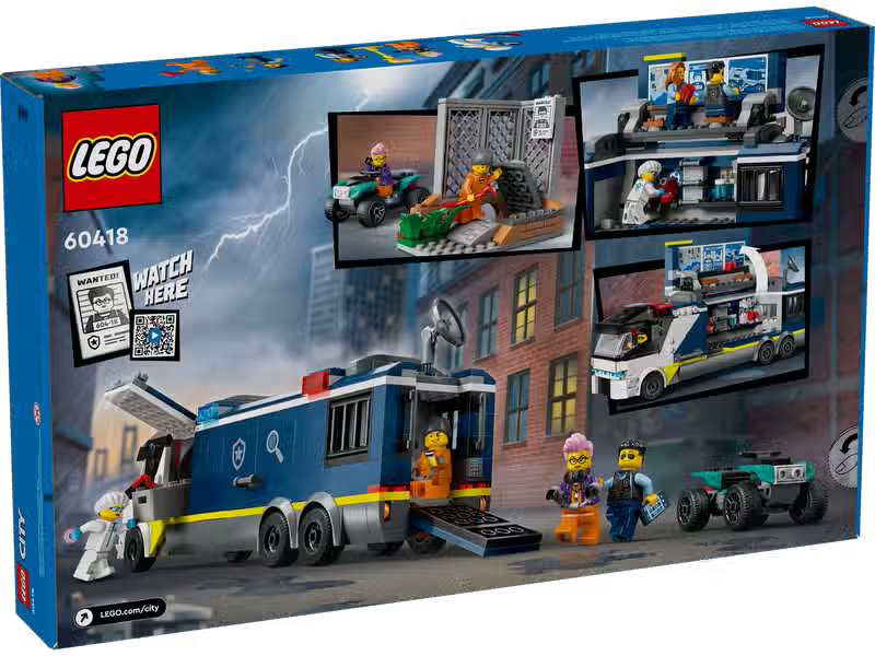 LEGO City Police Mobile Crime Lab (60418)