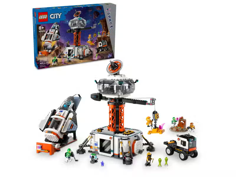 LEGO City Space Base and Rocket Launch Pad (60434)