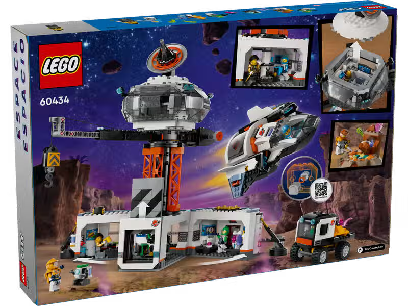 LEGO City Space Base and Rocket Launch Pad (60434)