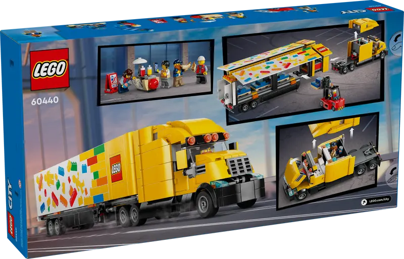 LEGO City Yellow Delivery Truck (60440)