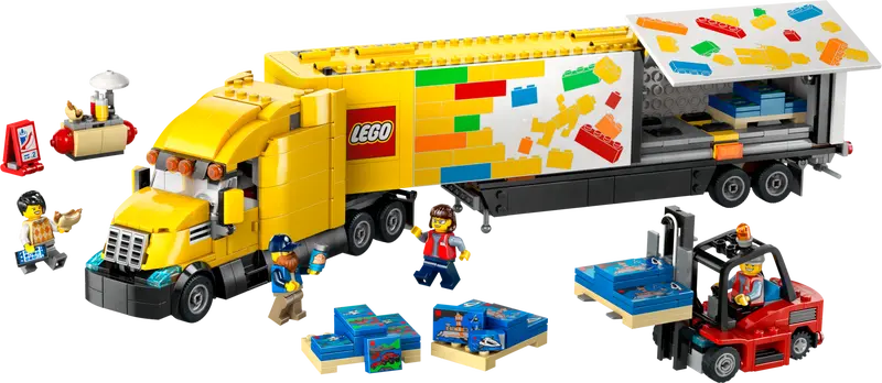 LEGO City Yellow Delivery Truck (60440)
