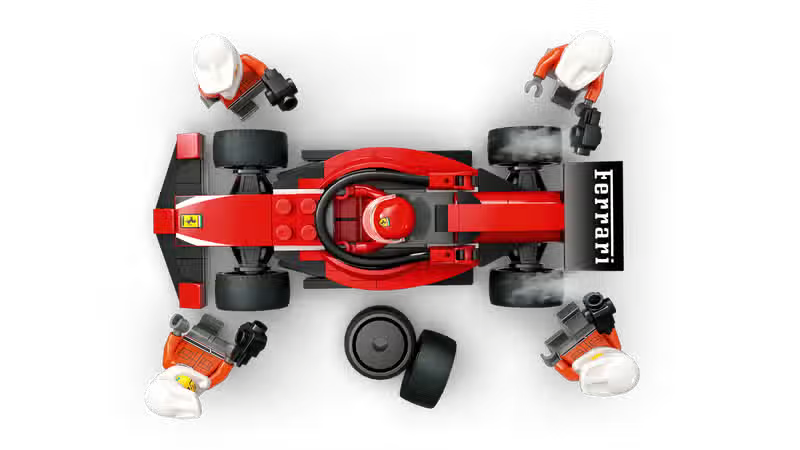 LEGO City F1 Pit Stop and Ferrari Pit Crew (60443)