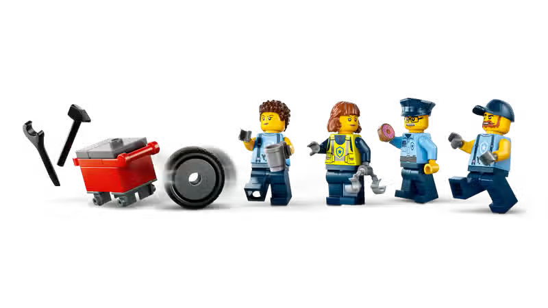 LEGO City Police Car Tuning Garage (60457)