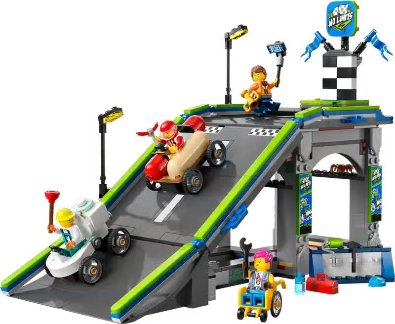 LEGO City Your City Rules Race Track with Ramps (60460)