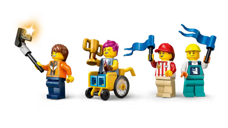 LEGO City Your City Rules Race Track with Ramps (60460)