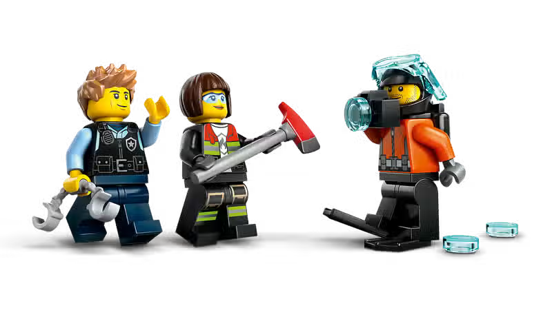 LEGO City Remix Helicopter, Fire Truck and Submarine (60462)
