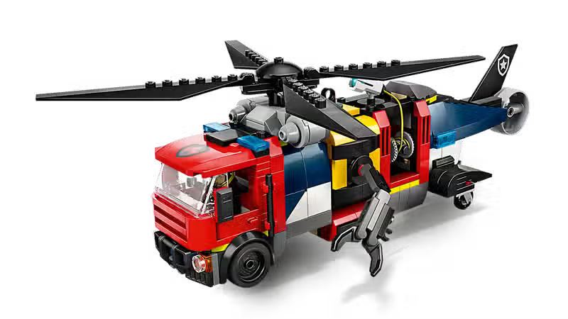 LEGO City Remix Helicopter, Fire Truck and Submarine (60462)