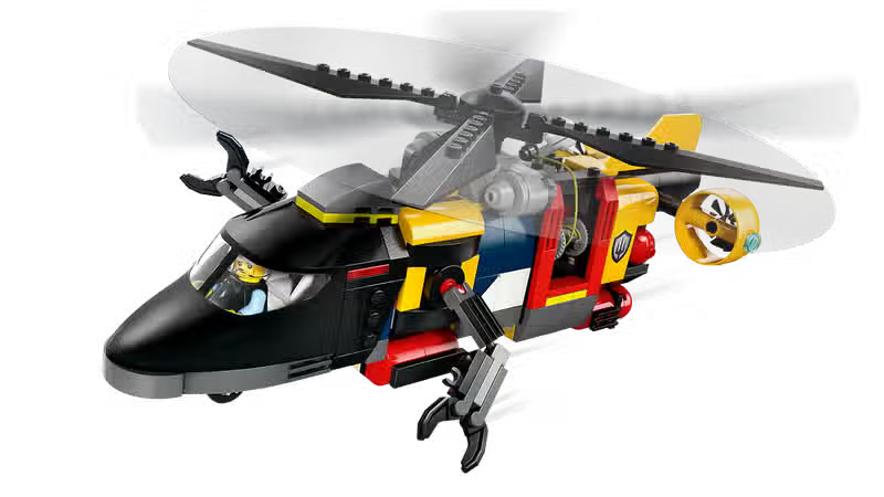 LEGO City Remix Helicopter, Fire Truck and Submarine (60462)
