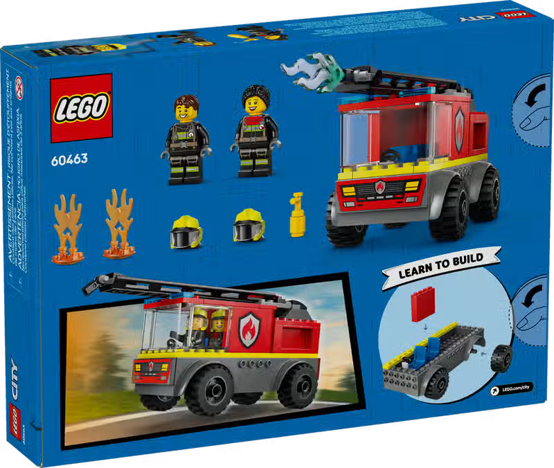 LEGO City Fire Truck with Ladder (60463)