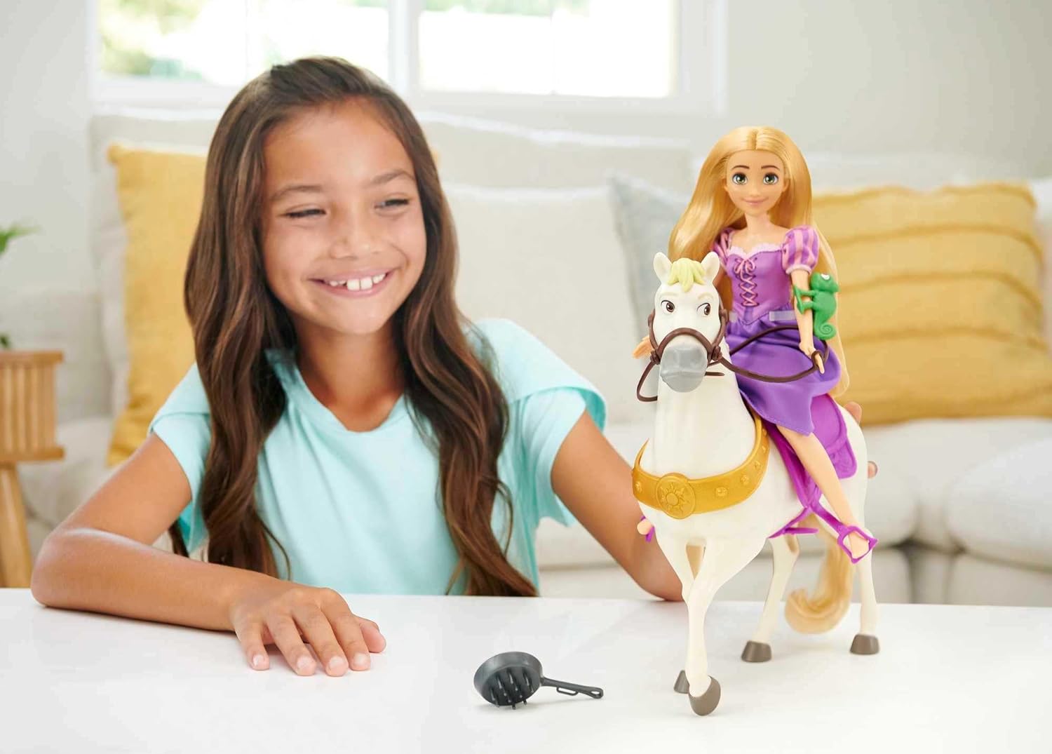 Disney Princess Rapunzel & Maximus Horse Set | Inspired by Disney’s Tangled | Ages 3+